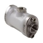 VMP010 РЕЗЬБА G 3/8 КОРПУС POM БЕЛЫЙ ФЛАНЕЦ AISI316L