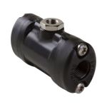 VMP010 РЕЗЬБА G 3/8 КОРПУС POM ЧЕРНЫЙ