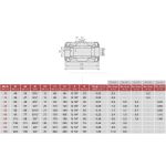 VMC20.50G.50 КОРПУС AISI 316 ФЛАНЕЦ AISI 316L РЕЗЬБА G 3/4