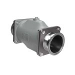 VMC100.50RT.30LX КОРПУС АЛЮМИНИЙ ФЛАНЕЦ AISI 316L ПОД ЗАЖИМ DIN 11864-3