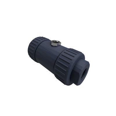 VM015.80.80 КОРПУС PVC ФЛАНЕЦ PVC РЕЗЬБА G 1/2