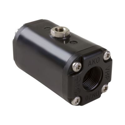 VMP020 РЕЗЬБА G 3/4 КОРПУС POM ЧЕРНЫЙ