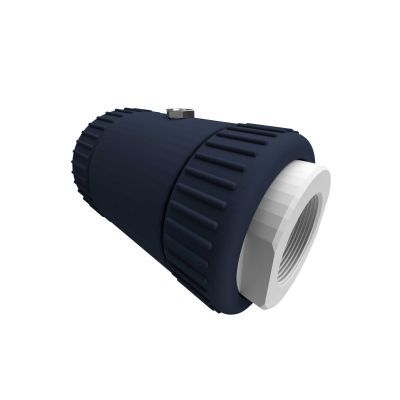 VM050.70.80 КОРПУС PVC ФЛАНЕЦ POM РЕЗЬБА G 2