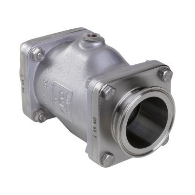 VMC65.50T.30LX КОРПУС АЛЮМИНИЙ ФЛАНЕЦ AISI 316L ПОД ЗАЖИМ DIN 32676